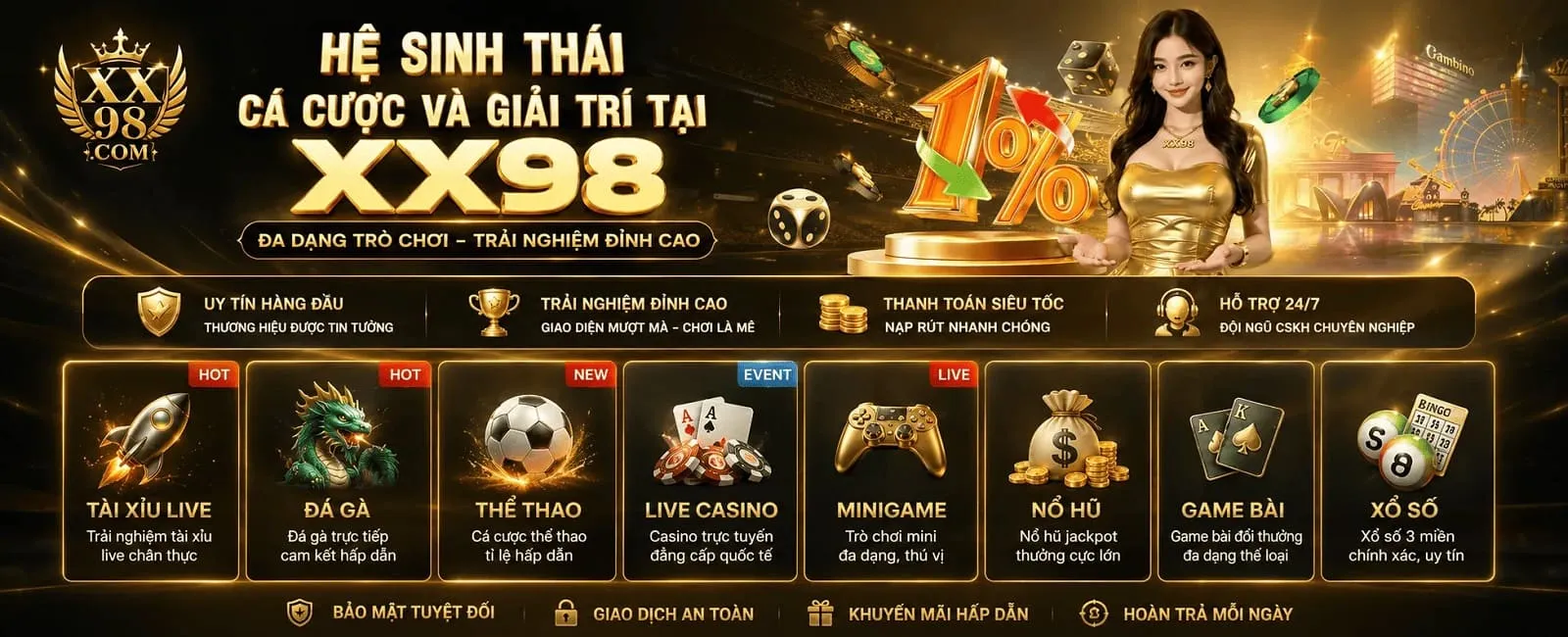 xx98 hệ sinh thái 