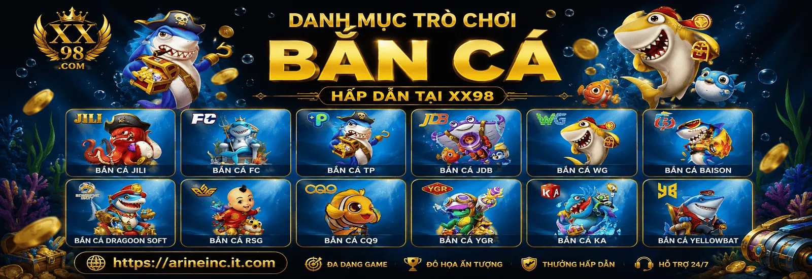 bắn cá xx98