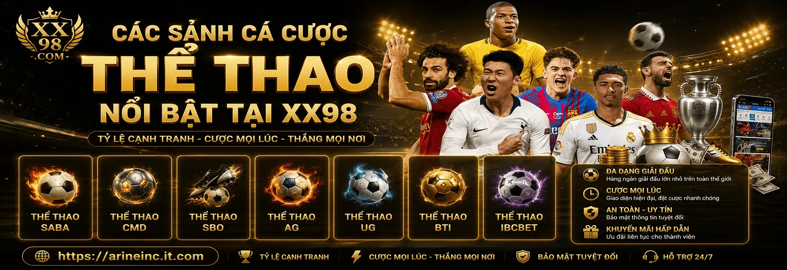 thể thao xx98